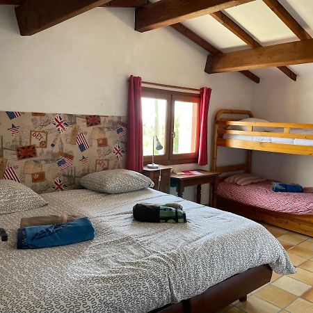 Villa Lazuel, piscine privative chauffée, vue panoramique et jardin clos Aubenas Exterior foto
